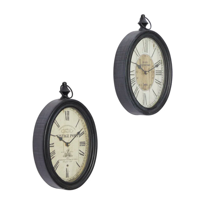 Wahl Metal Wall Clock