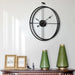 Plemons Metal Wall Clock