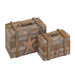 2 Piece Wooden Decorative Box Set