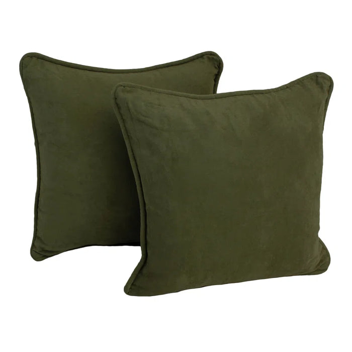 Ariaunna Microsuede Reversible Throw Pillow