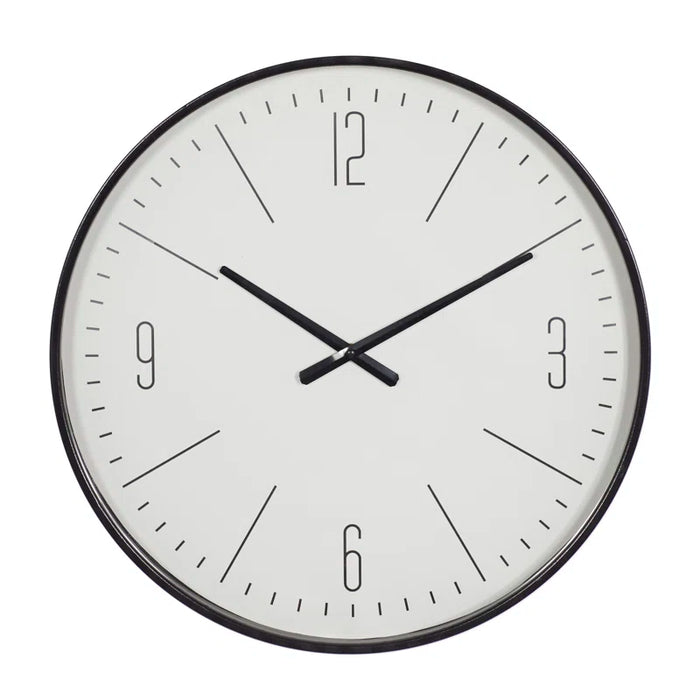 Amburgey Metal Wall Clock