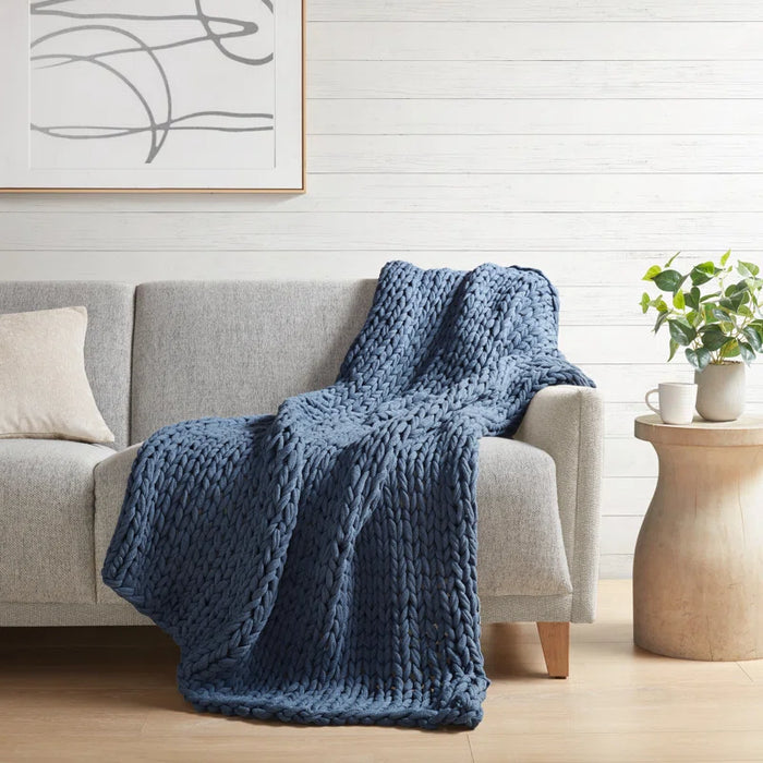 Madison Handmade Chunky Double Knit Throw