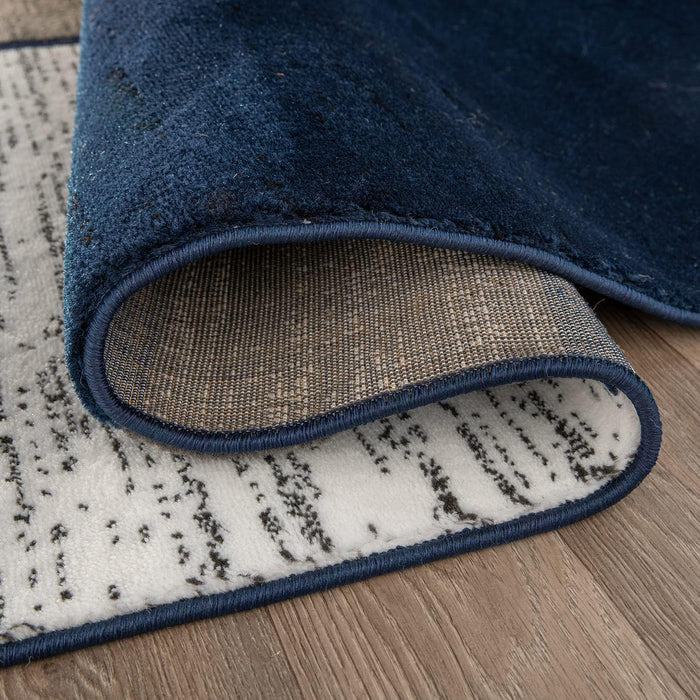 Contemporary Geometric Boxes Area Rug