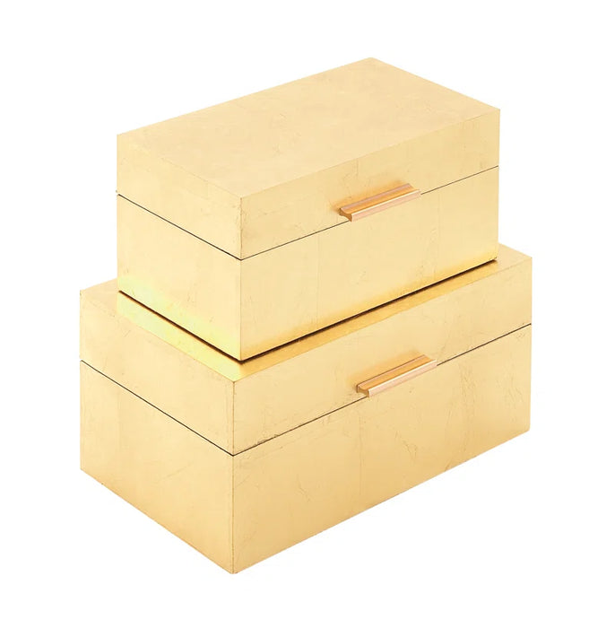 2 Piece Wood Box Set