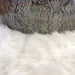 Faux Sheepskin Solid Color Rug
