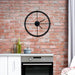 Metal Wall Clock