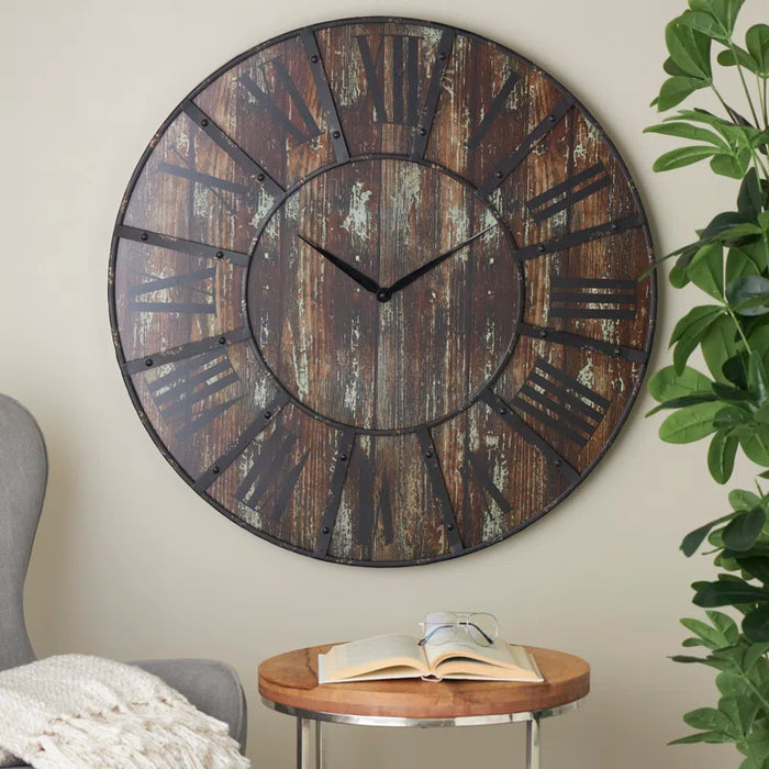 Sandia Wood Wall Clock
