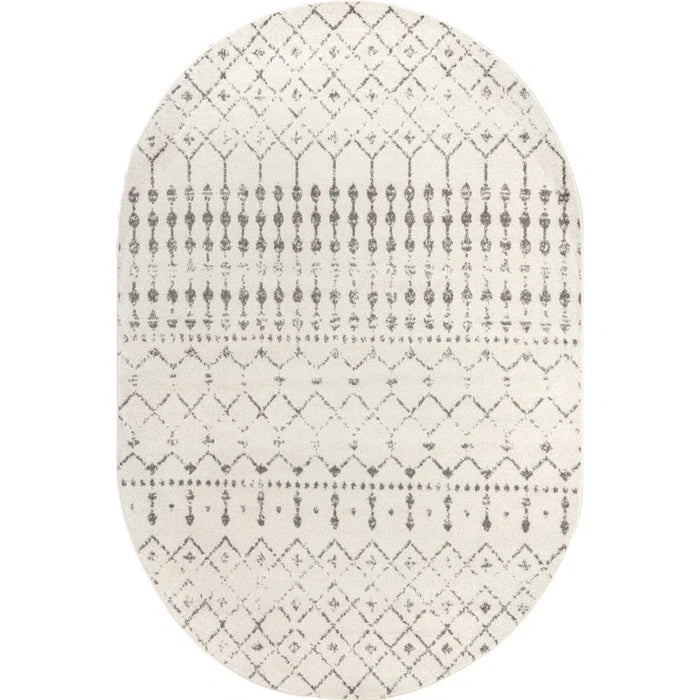 Moroccan Giannini Indoor Area Rug, Soft Transitional Rug for Modern Spaces