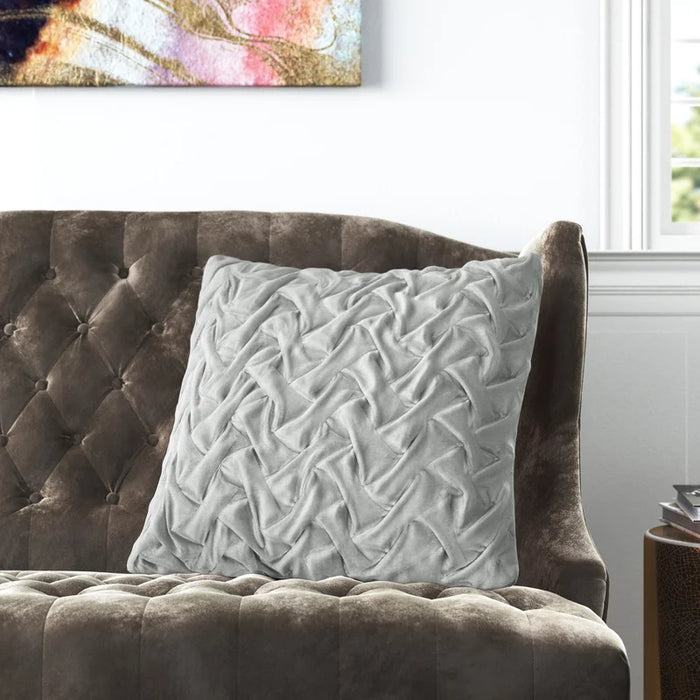 Van Cleef Ruffled Throw Pillow