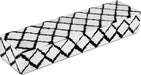 Modern Chevron Decorative Box with Lid, Stylish Storage Organizer for Shelves & Tables