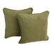 Ariaunna Microsuede Reversible Throw Pillow