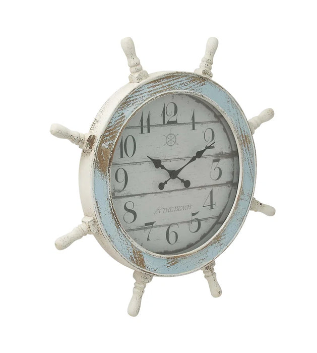 Mabel Wood Wall Clock