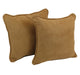 Ariaunna Microsuede Reversible Throw Pillow