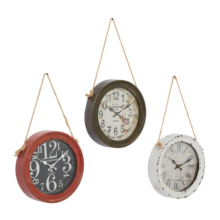 Manohar Metal Wall Clock