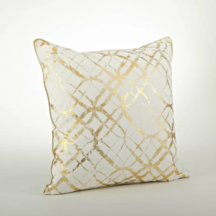 Chyrl Geometric Cotton Throw Pillow